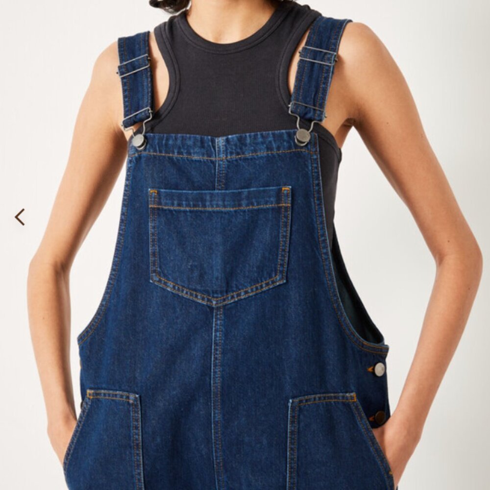 Niamh Wide Leg Dungarees